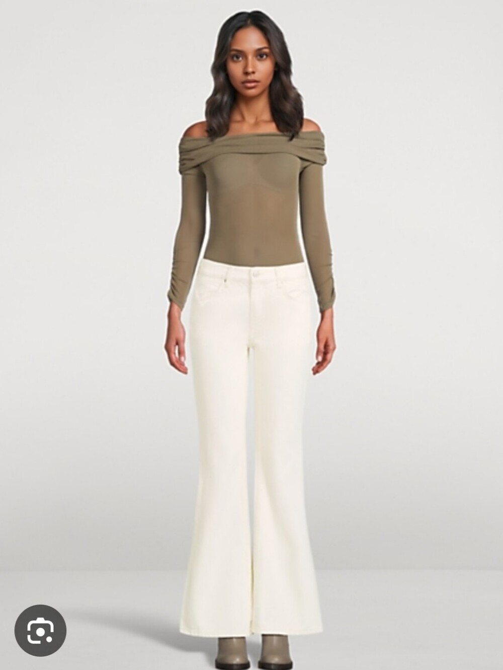 INTIMATELY FREE PEOPLE | NWT XS Forget Me Not Sheer Bodysuit | khaki